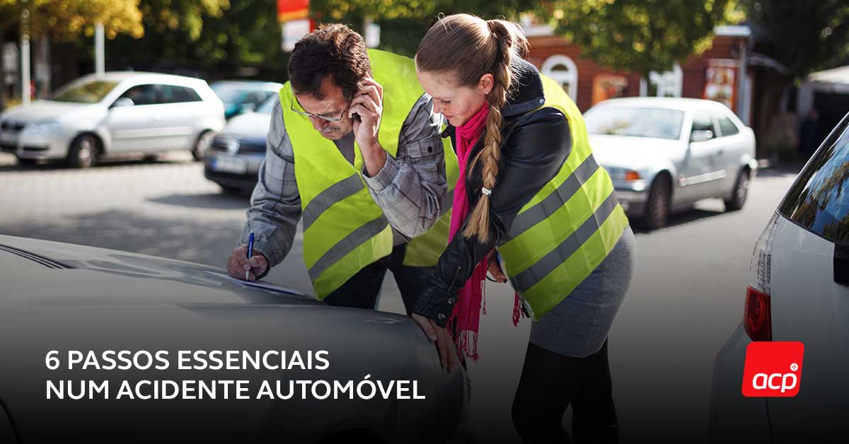 Guia: como agir se tiver um acidente automóvel | ACP