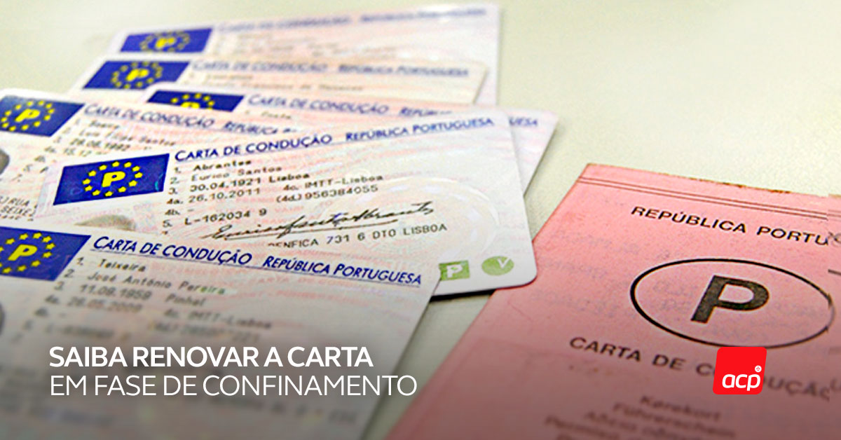 Novas regras de validade da carta de condução  ACP