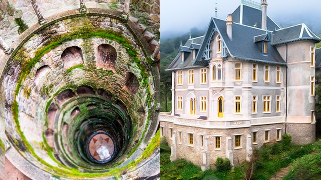 Visita Qta da Regaleira e Palacio Biester