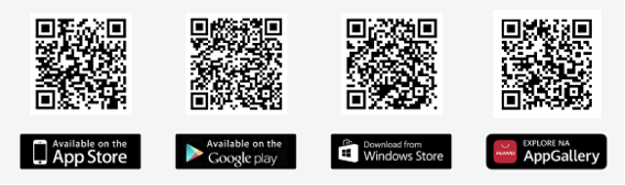 QR Codes download app e-SEGURNET