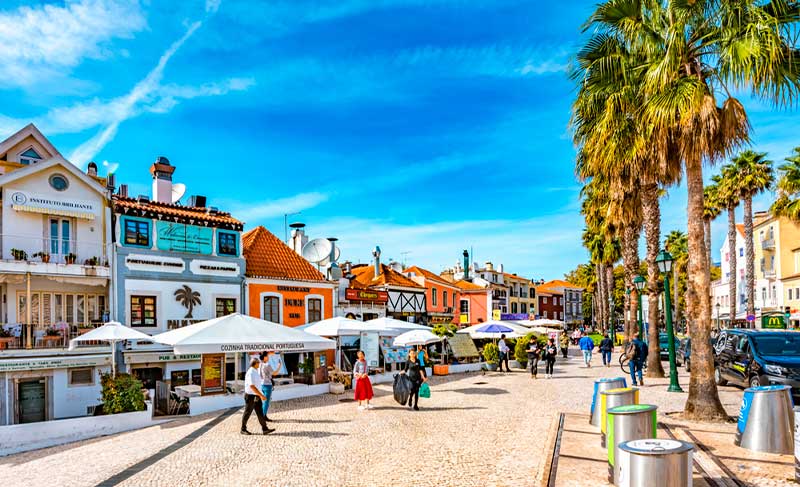 Centro da cidade de Cascais