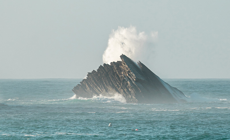 O imponente mar de Peniche