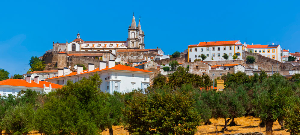 A vista de Portalegre