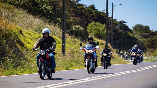 Passeio de Motos Cl&aacute;ssicas