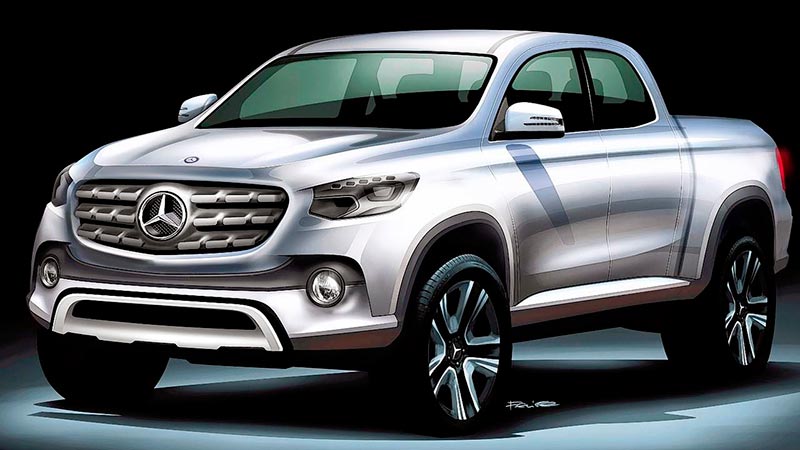 Mercedes Lan a Pick up De Luxo ACP