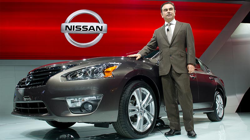 Carlos Ghosn, presidente da Nissan