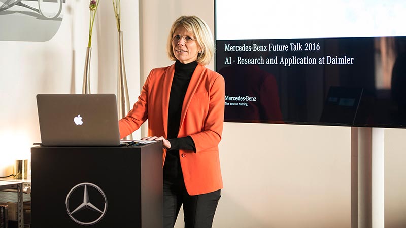 Anke Kleinschmit, diretora do Grupo de Pesquisa da Daimler