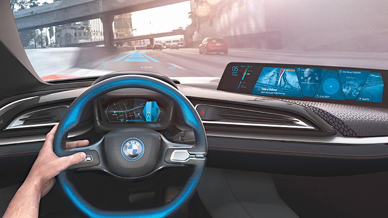 parceria entre bmw e intel para carros autónomos