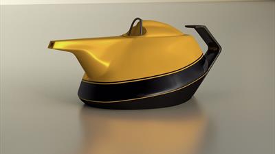 Yellow Teapot_1