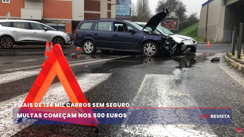 More than 134,000 vehicles are being driven without mandatory insurance in Portugal