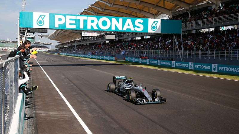 Nico Rosberg na Malásia