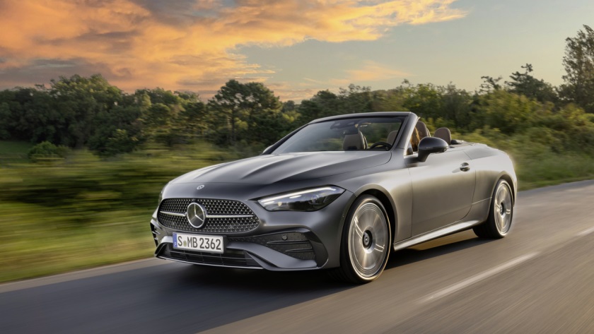 The Mercedes-Benz CLE Cabrio focuses more on comfort and technology