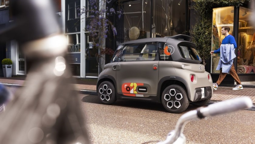 Der Citroën Ami kommt mit neuen Innen- und Außenfunktionen