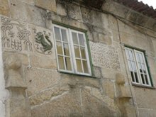 Mondim de Basto - Casa de Via Cova, pormenor