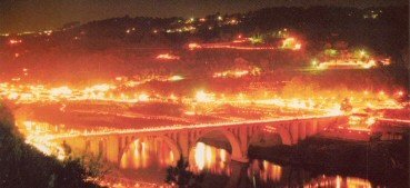 Penafiel-festa de luz em Entre-os-Rios