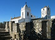 Tavira - restos do Castelo e Igr. de Stª Maria