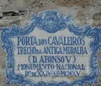 Viseu-Porta dos CAVALEIROS - INSCRIÇÃO